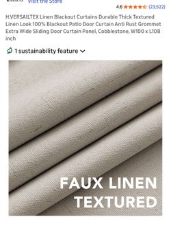 Blackout Curtains 100x108 2 Pieces