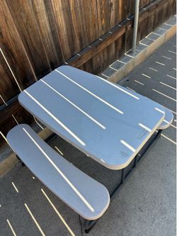 lifetime kids folding picnic table