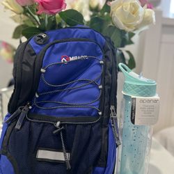Hydration Backpack & Insulated Bottle 