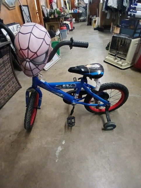 Kids Spiderman Bike