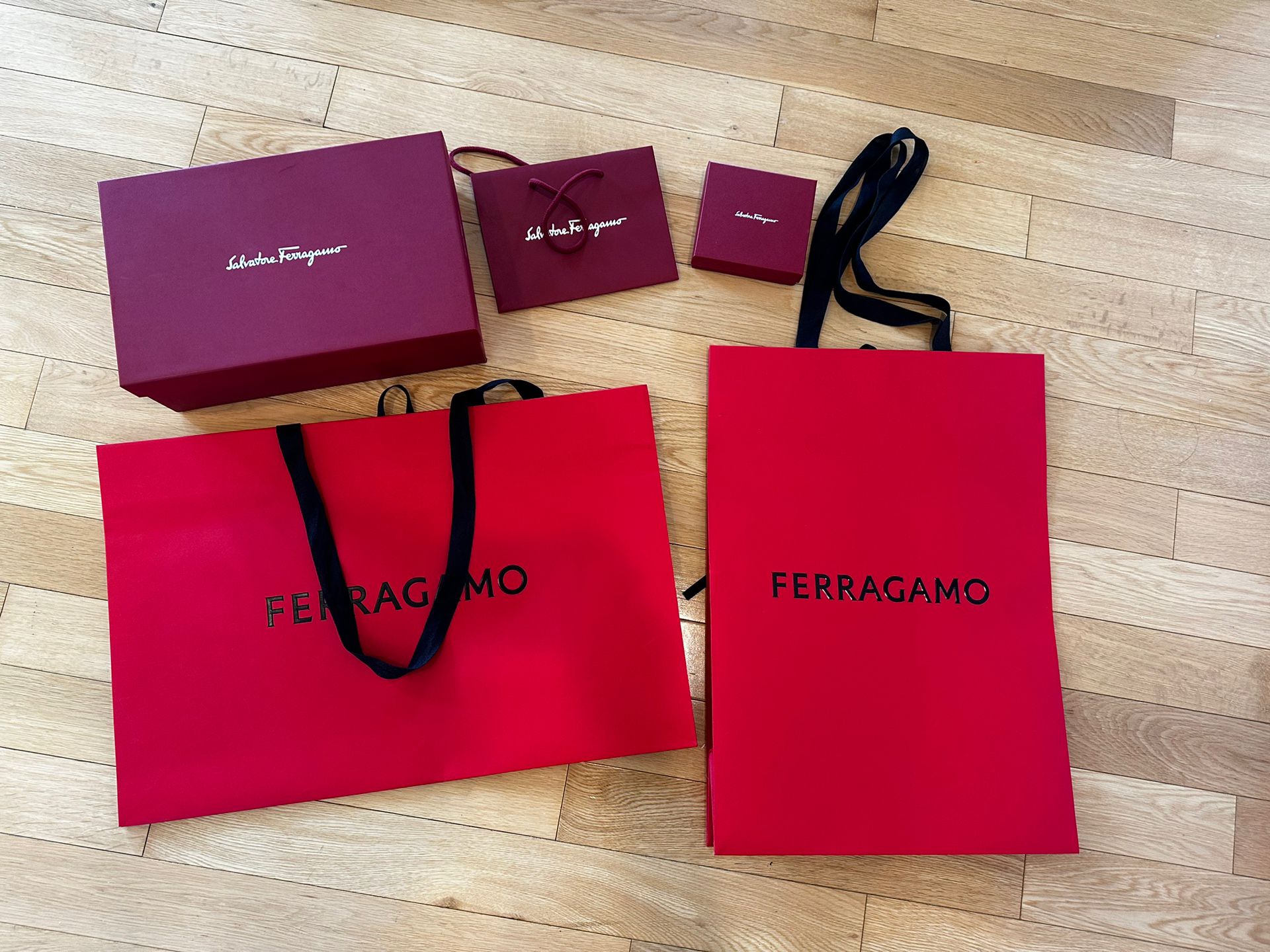 Salvatore ferragamo top shopping bag