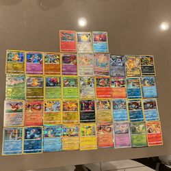 Holographic Pokemon Cards Lot 