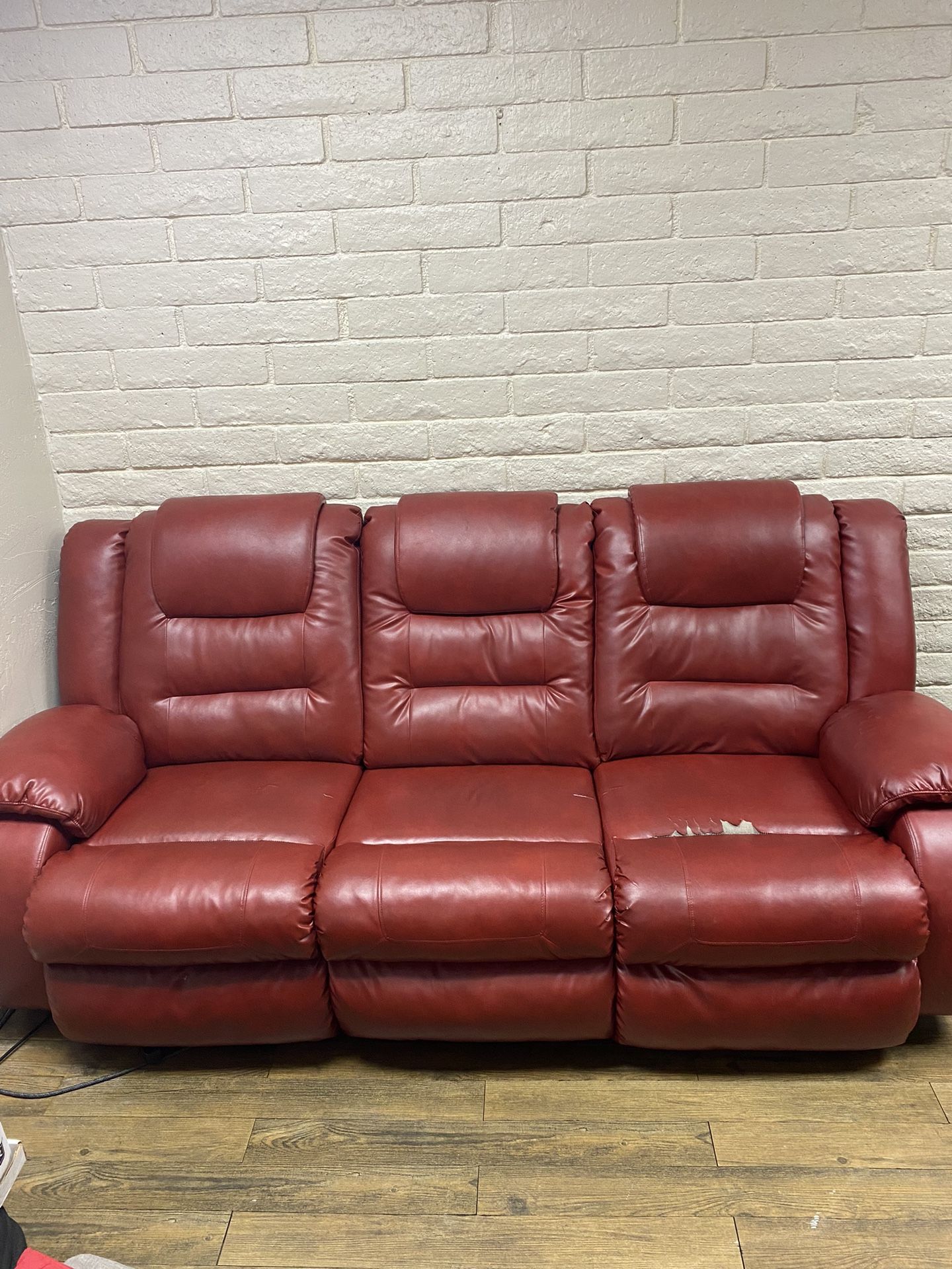 Red Furniture Couch/Laying Couch