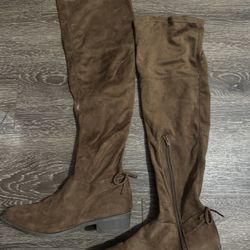 Suede Boots