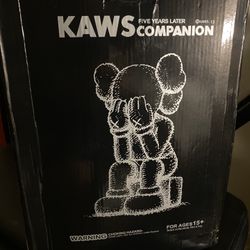 Rare KAWS Passing Through Companion (Grey), 2013