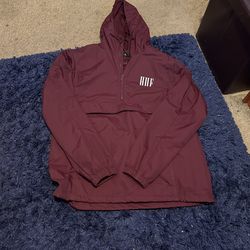 HUF WINDBREAKER HALF ZIP SIZE M 