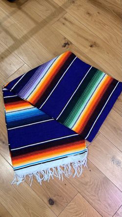 Tex Mex Mexican Blanket 60x82 New Never Used Southwestern