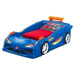 Step2 Hot Wheels Toddler Race Car Bed