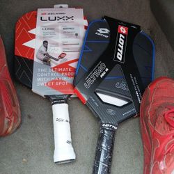 2 New Pickleball Paddles 