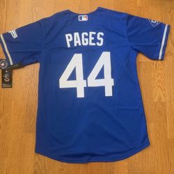 Pages Road Blue Open Day Dodgers Men Jersey