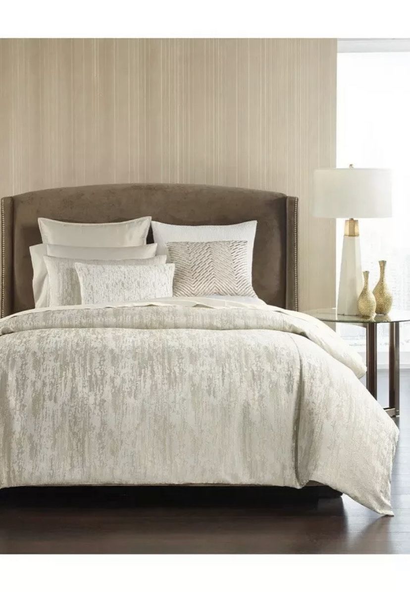 Hotel Collection Opalescent Oyster King Duvet Cover $420 NEW