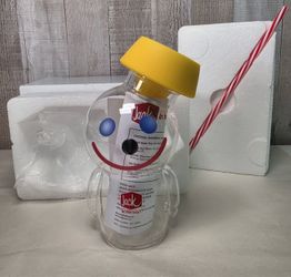 Jack in the box glass cup