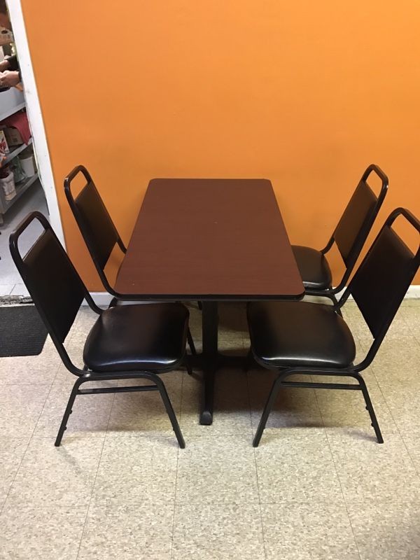 Tables and chair