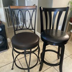 Asharnc Swivel Upholstered Counter And Bar Stool The price is for each one.