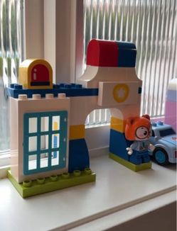 Cacheebo Police Station Building Blocks