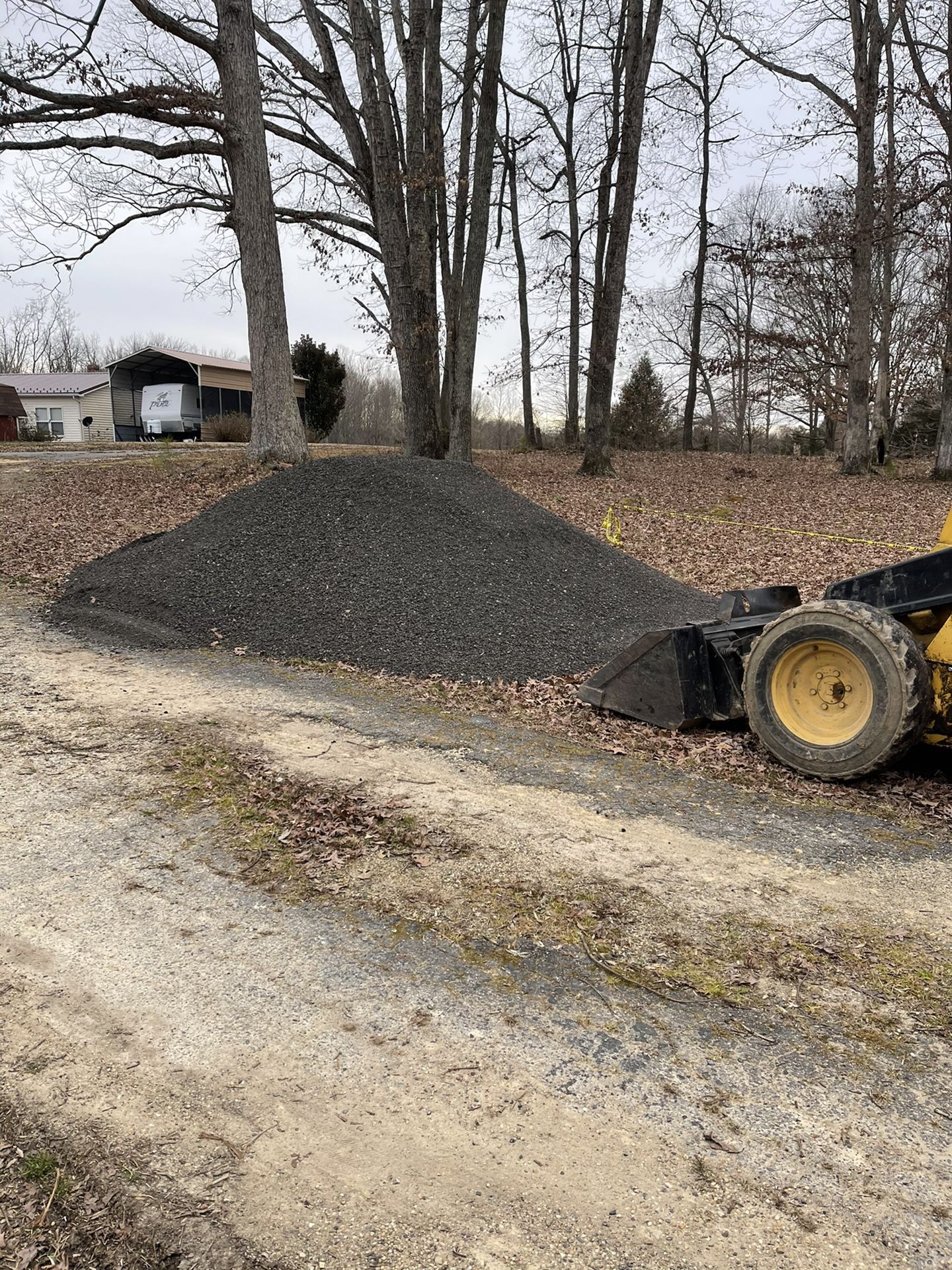 Millings Driveway Yard Draining Excavation For Sale 