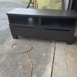 Nice Modern TV Stand With 2 Drawers 