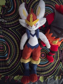 Cinderace Plushie - Pokemon Center