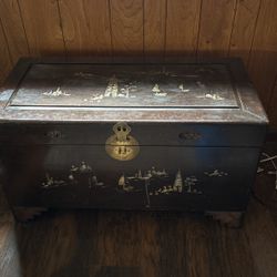 Antique Chinese Treasure Chest