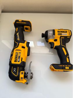 DeWalt Cordless Impact Driver, Oscillating Multi-Tool