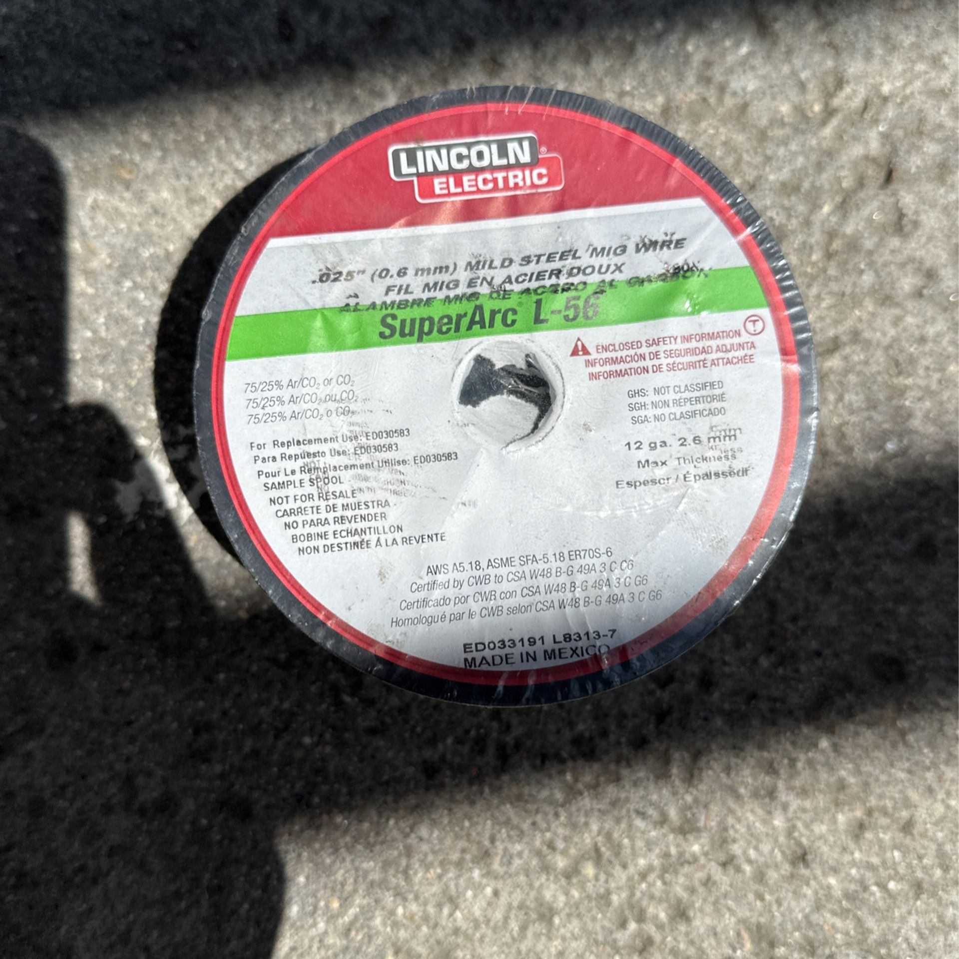 Welding Wire Superarc L-56