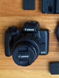 Canon M50 Mark2, Lens, web extras