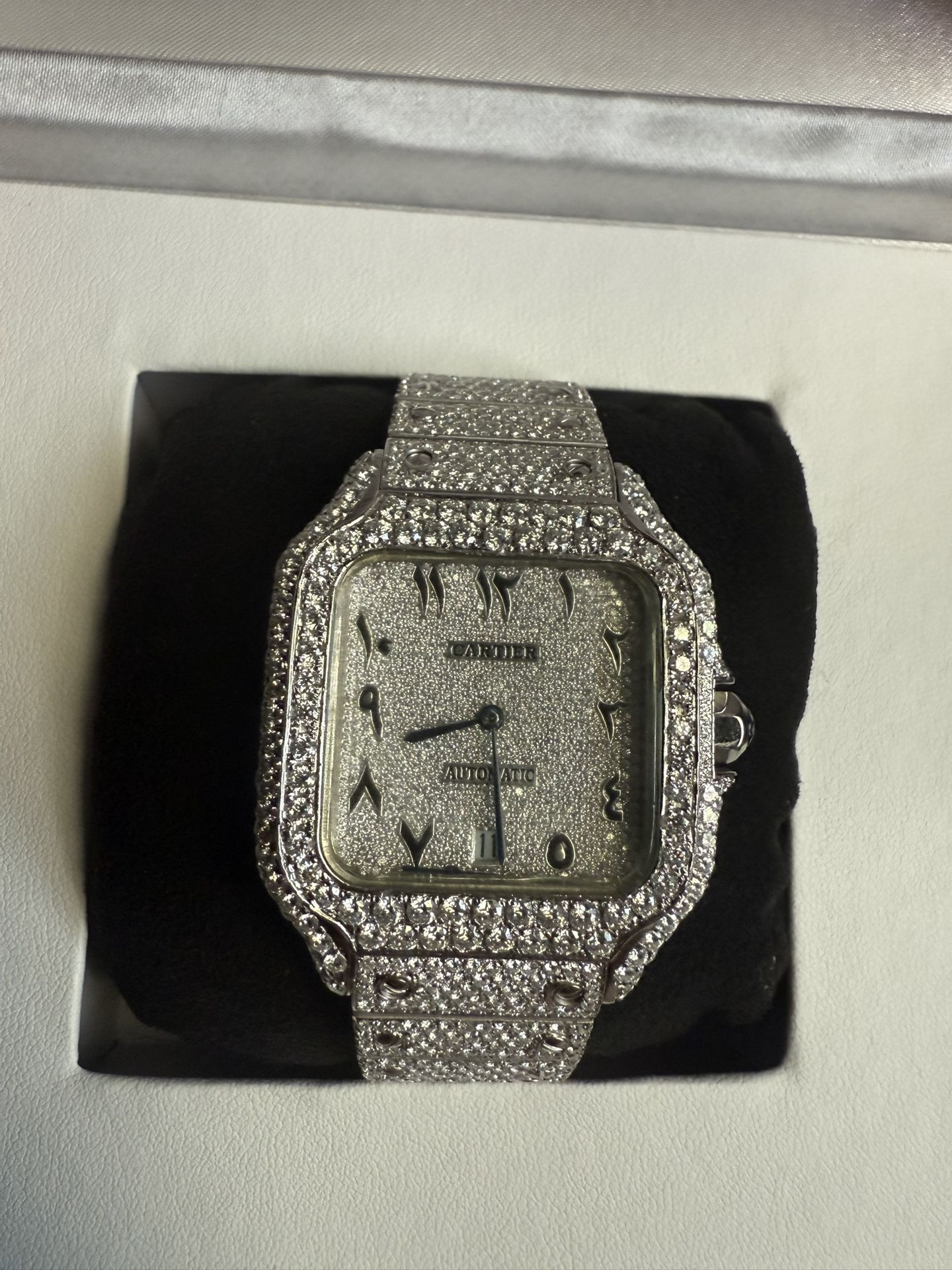 Moissanite Cartier Watch
