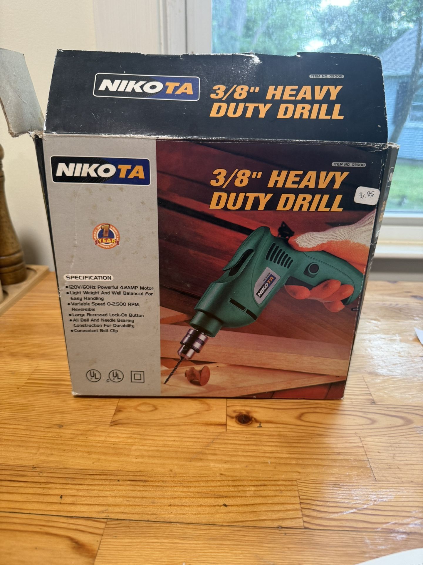 NIKO TA Corded Heavy Duty Drill