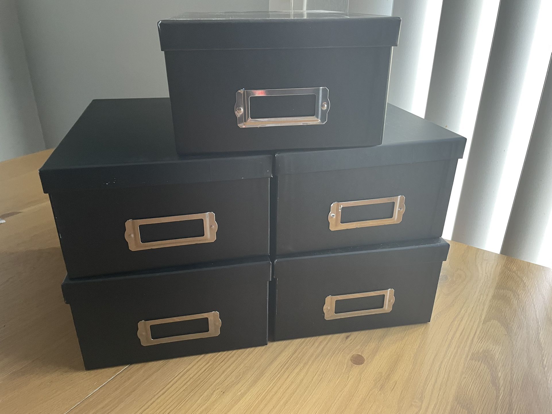 Photo Boxes - Set Of 4