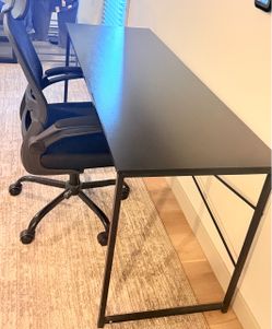 High-Quality Black Modern Desk