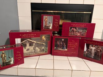 Christmas nativity set