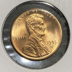 1985-D Penny GEM! Coin