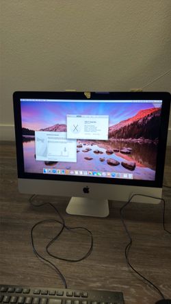 iMac desktop…21.5”