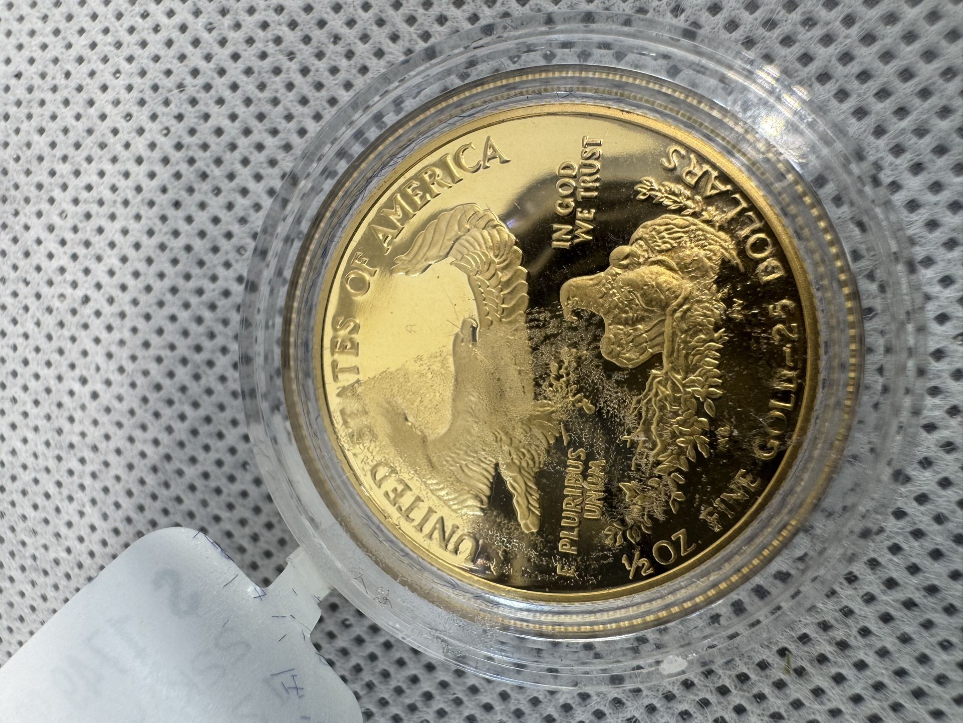 22kt, Liberty 1/2 Oz Fine Gold 17g