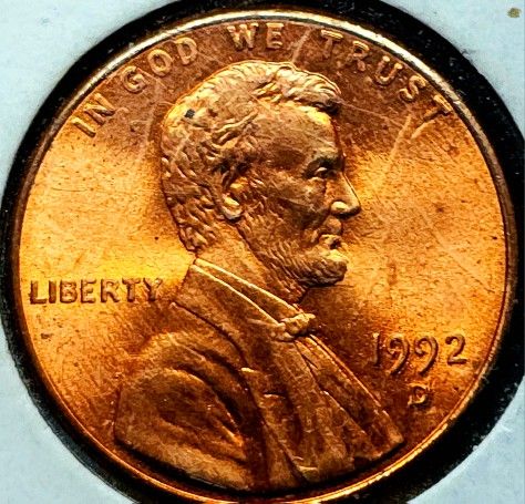 1992 D Lincoln Memorial Cent Close AM"