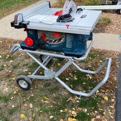 Bosch 4100XC 10in Table Saw W/Stand