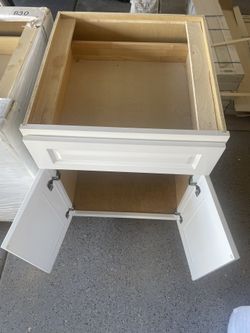 White Kitchen Cabinets - BRAND NEW
