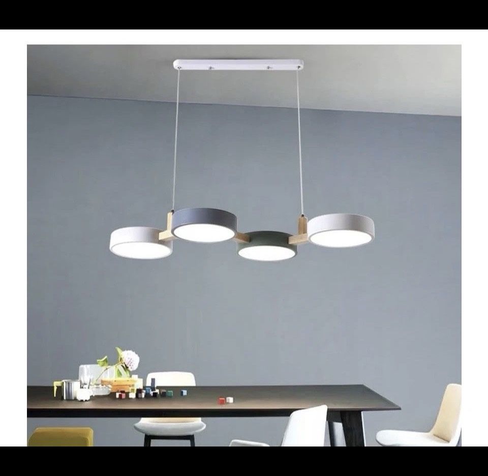 4 LED Light Pendant With Dimmable Lights