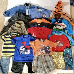 Toddler Boys Clothing Bundle 2T