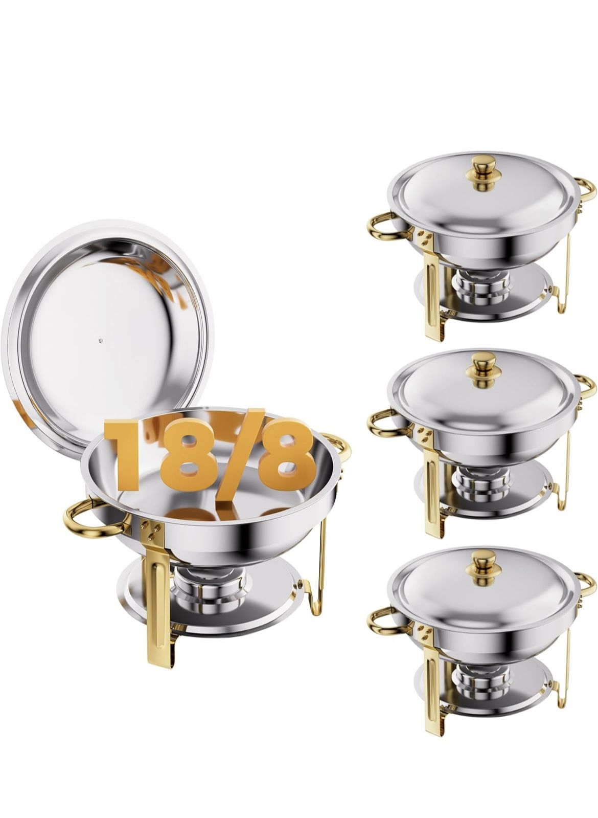 Gold Color Food Warmers
