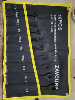 Proto Ratcheting Wrench Set 9Pc