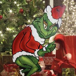 Christmas cutouts yard art Decorations The Grinch