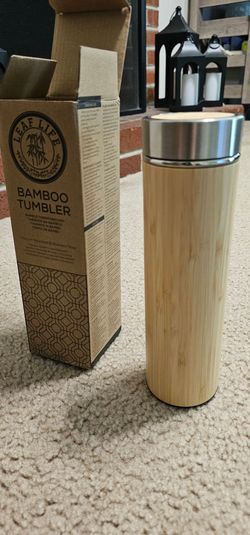 NEW LEAF LIFE 17OZ BAMBOO TUMBLER