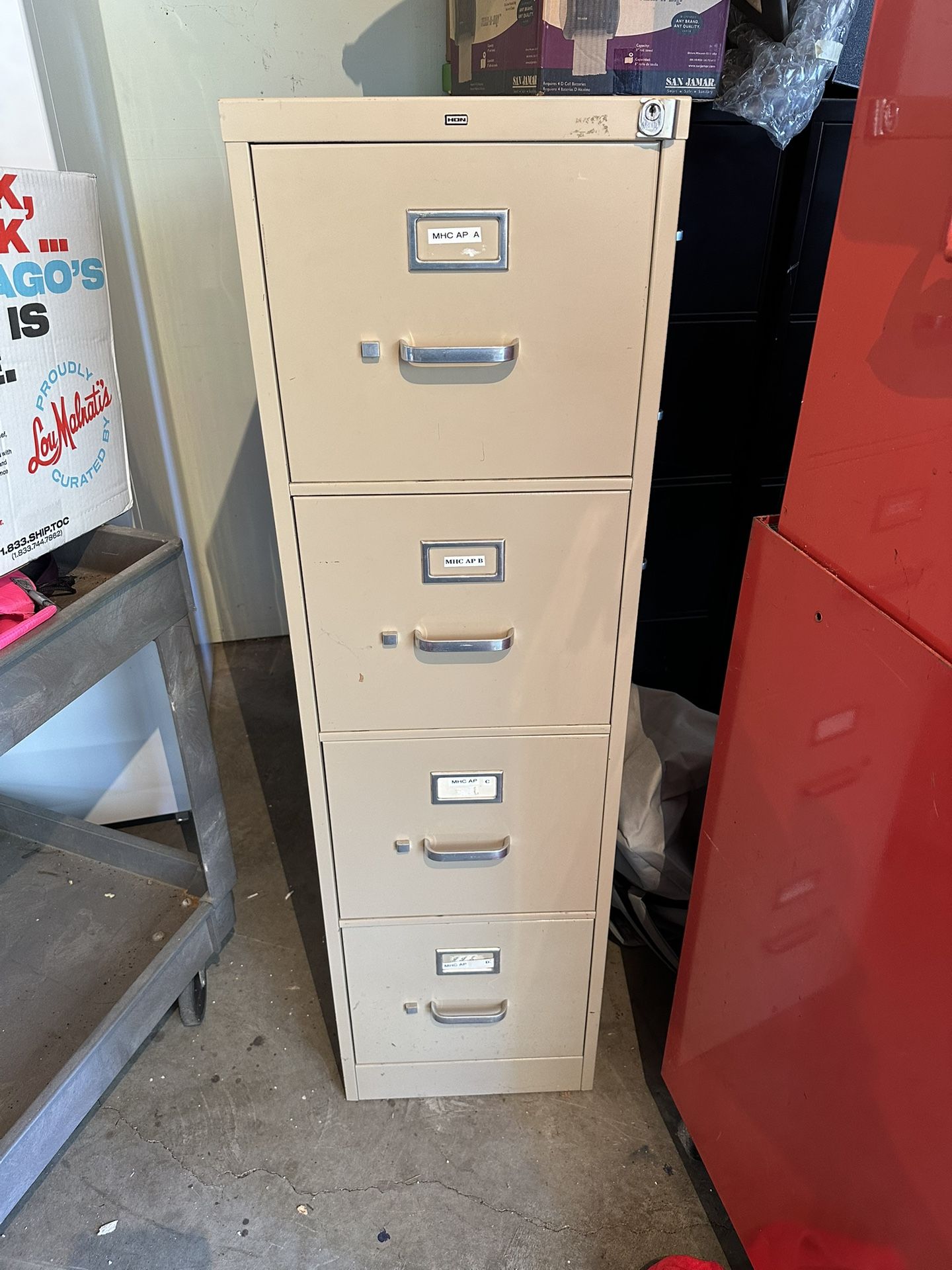 4 Drawer Filing Cabinet