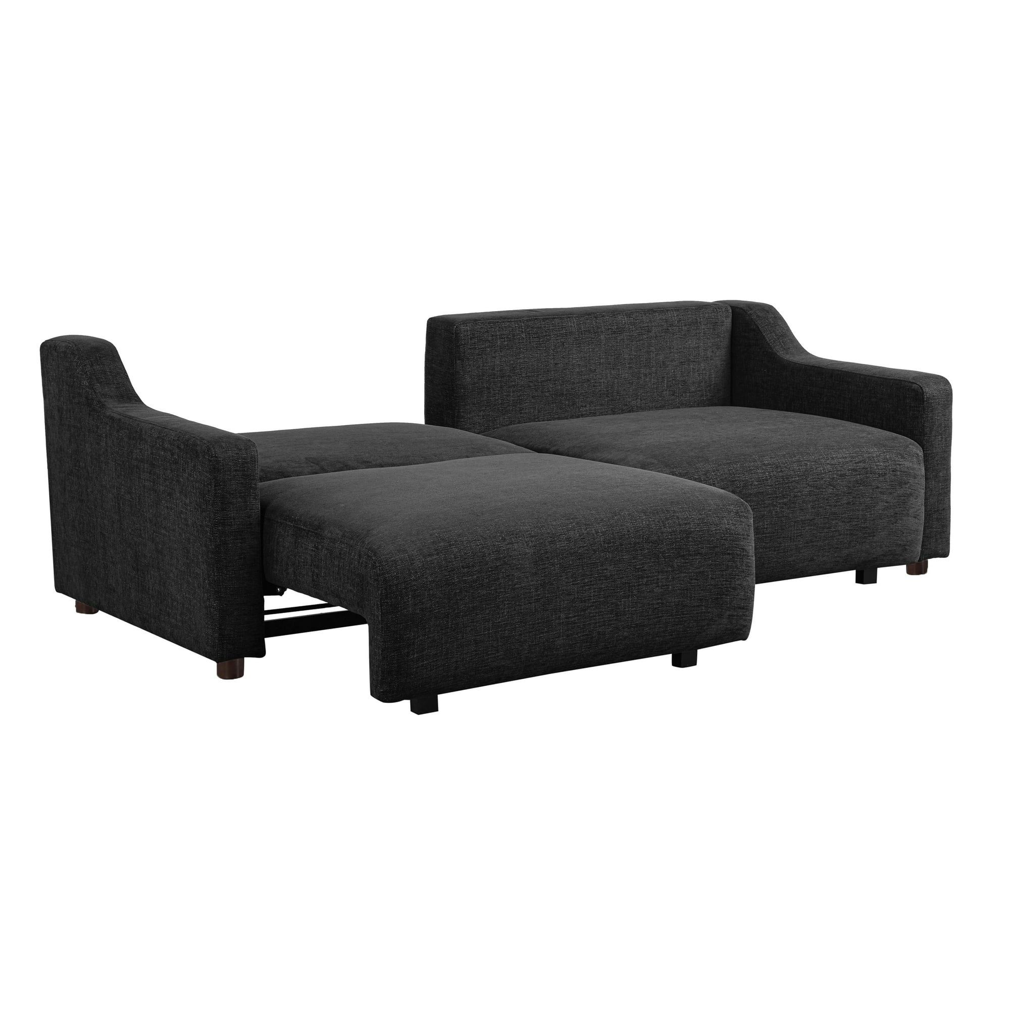 Glenmont convertible sofa black

