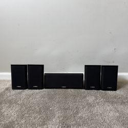 Yamaha 5 Home Theater Surround Satellite Speakers