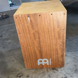 Drum box forget what it's called haha