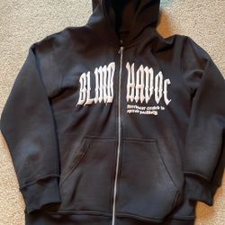 Blood And Havoc Zipped Hoodie