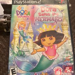 Dora the Explorer Saves the Mermaids Ps2 Complete No Manual