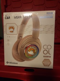 Over the ear headphones